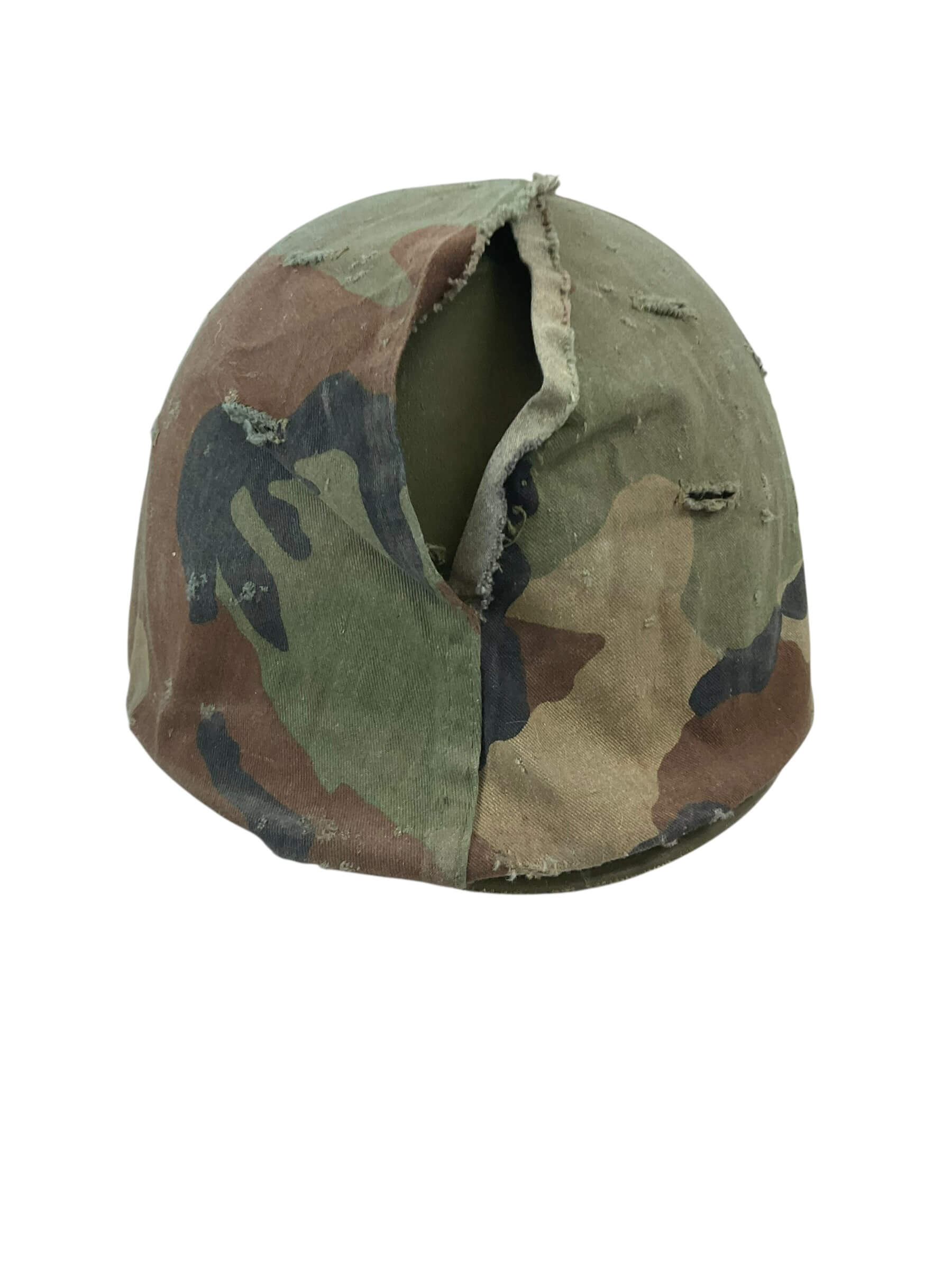 Canadian Forces M1 Steel Helmet With Woodland Cover Canadian Forces M1 Steel Helmet With Woodland Cover