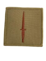 British Royal Marines Commando Desert Tan Qualification Patch