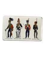 British Cavalry Ceramic Jewellery Box