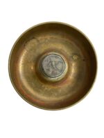 WW1 Canadian CEF 18 Pounder Trench Art Ashtray Dated 1914