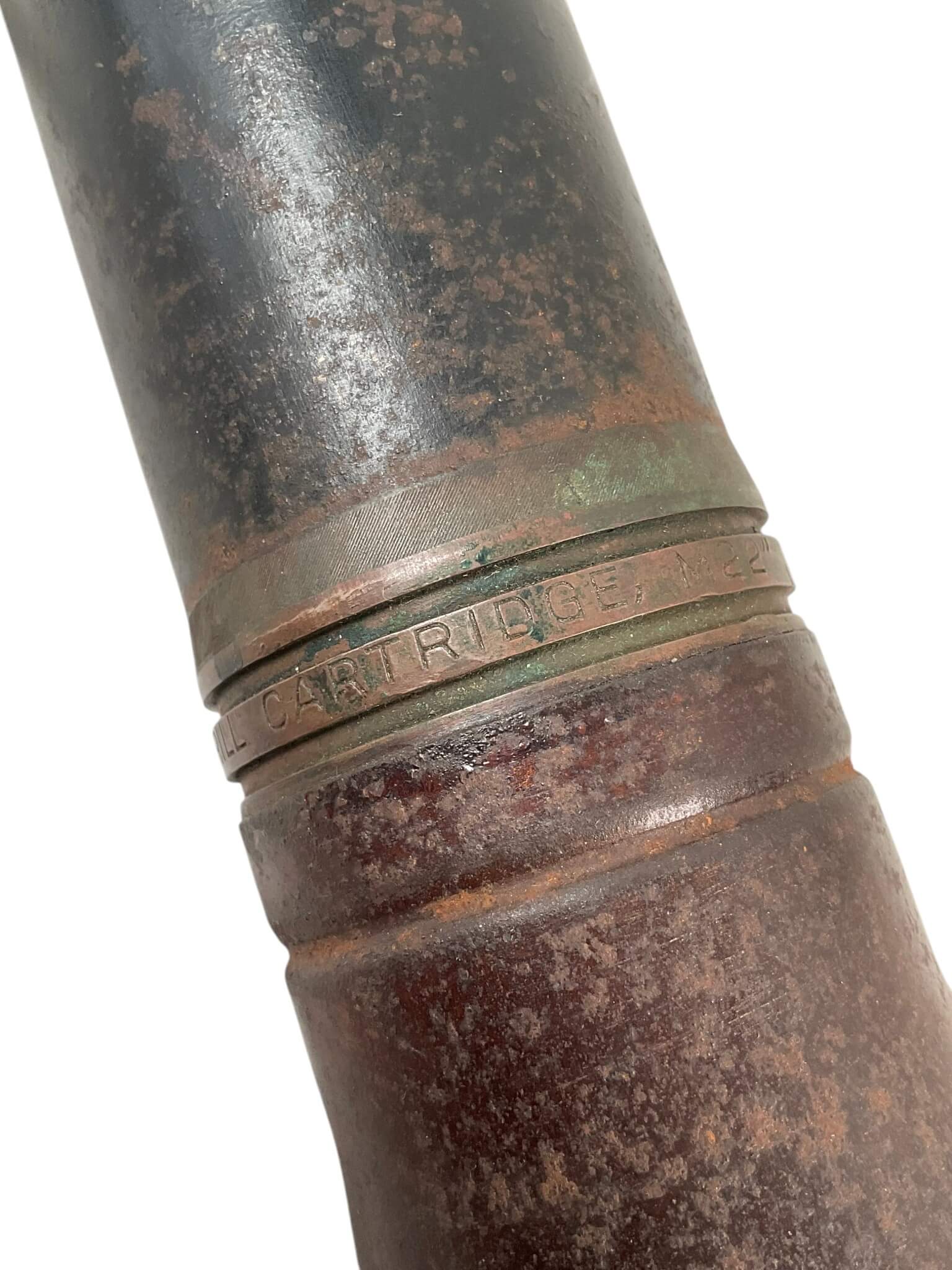 WW2 Canadian 6 Pounder Anti-Tank Round Drill INERT WW2 Canadian 6 Pounder Anti-Tank Round Drill INERT