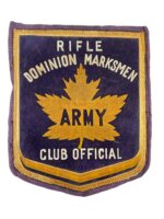Canadian Army Rifle Dominion Marksmen Club Official Jacket Patch