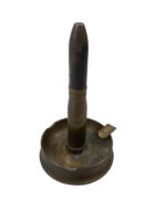 WW2 Canadian 25 Pounder Trench Art Ashtray and Lighter Dated 1942
