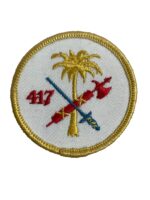 Canadian Forces RCAF 417 Squadron Colour Crest Patch Vintage