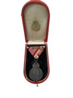 WW1 Imperial Austro-Hungarian Military Merit Medal With Swords Full Size In Case
