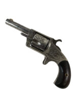 Blue Jacket No 2 Hopkins and Allen .32 Rimfire 5-Shot Revolver Dated 1871 ANTIQUE NO PERMIT REQUIRED Blue Jacket No 2 Hopkins and Allen .32 Rimfire 5-Shot Revolver Dated 1871 ANTIQUE NO PERMIT REQUIRED