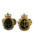 Canadian Forces Legal Branch Collars Insignia Pair