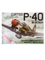 WW2 US USAAF Curtiss P-40 In Action Squadron Signal Aircraft No 26 Used Softcover Reference Book
