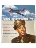 WW2 US USAAF Red Tail Captured, Red Tail Free Memoirs of a Tuskegee Airman and POW Signed Used Hardcover Reference Book WW2 US USAAF Red Tail Captured, Red Tail Free Memoirs of a Tuskegee Airman and POW Signed Used Hardcover Reference Book