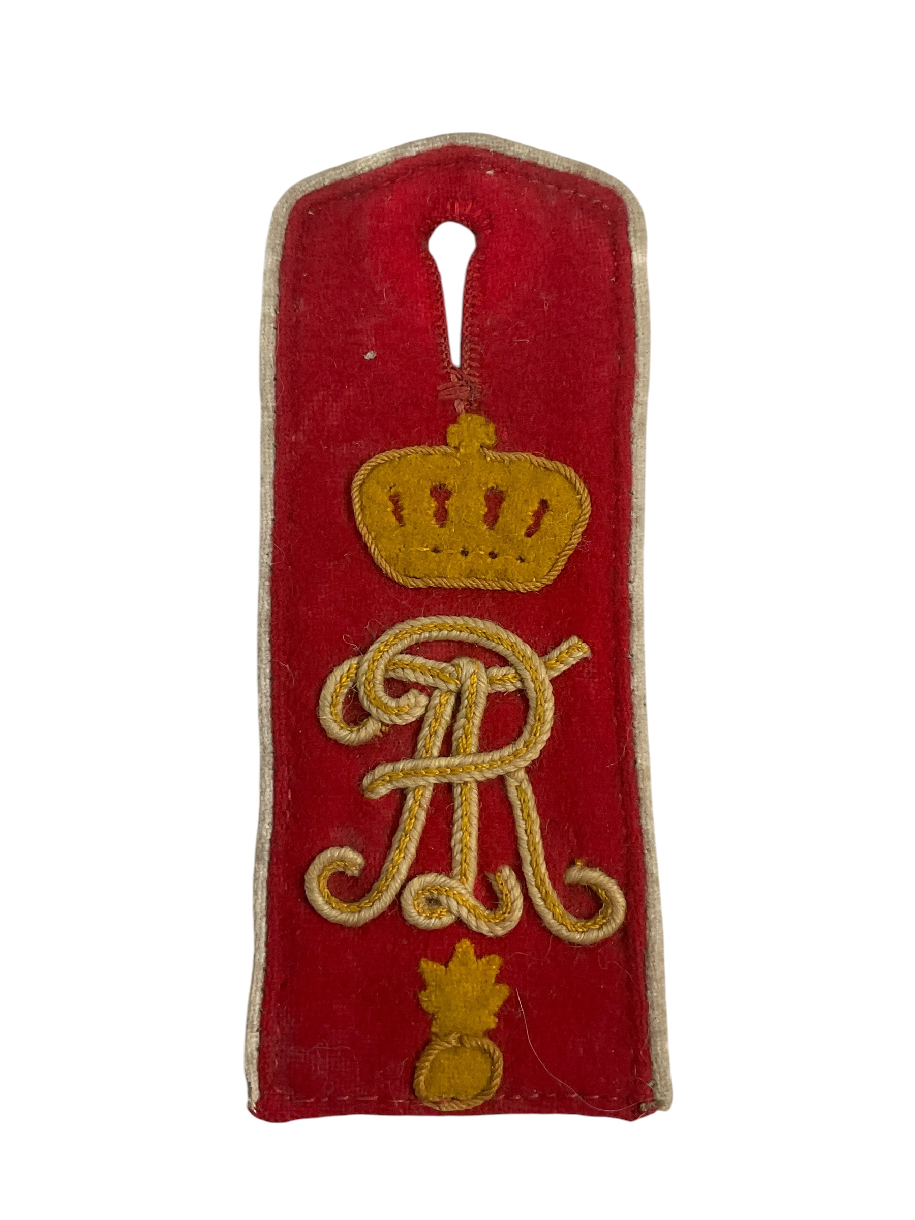 WW1 Imperial German Field Artillery Regiment 12 Shoulder Board Insignia Single WW1 Imperial German Field Artillery Regiment 12 Shoulder Board Insignia Single