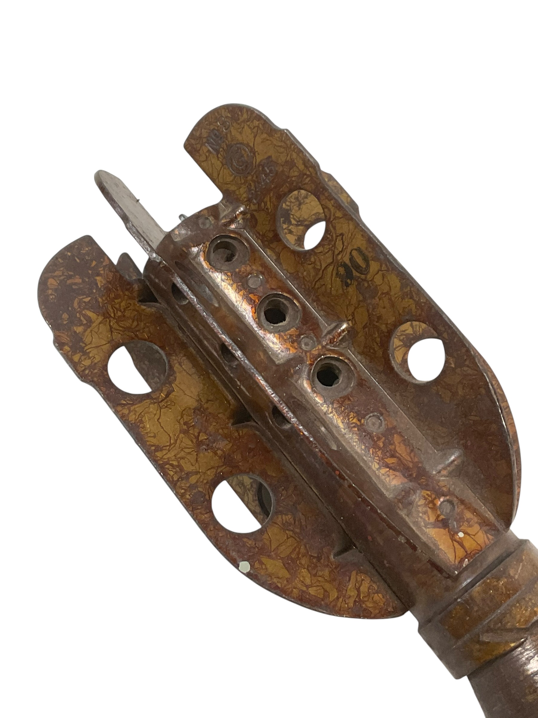 WW2 British 3 Inch Mortar Round INERT Broad Arrowed Dated 1945 WW2 British 3 Inch Mortar Round INERT Broad Arrowed Dated 1945