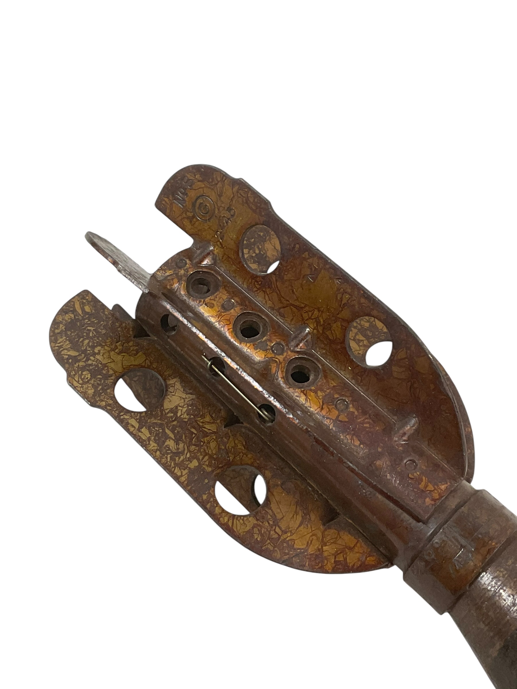 WW2 British 3 Inch Mortar Round INERT Broad Arrowed Dated 1945 WW2 British 3 Inch Mortar Round INERT Broad Arrowed Dated 1945