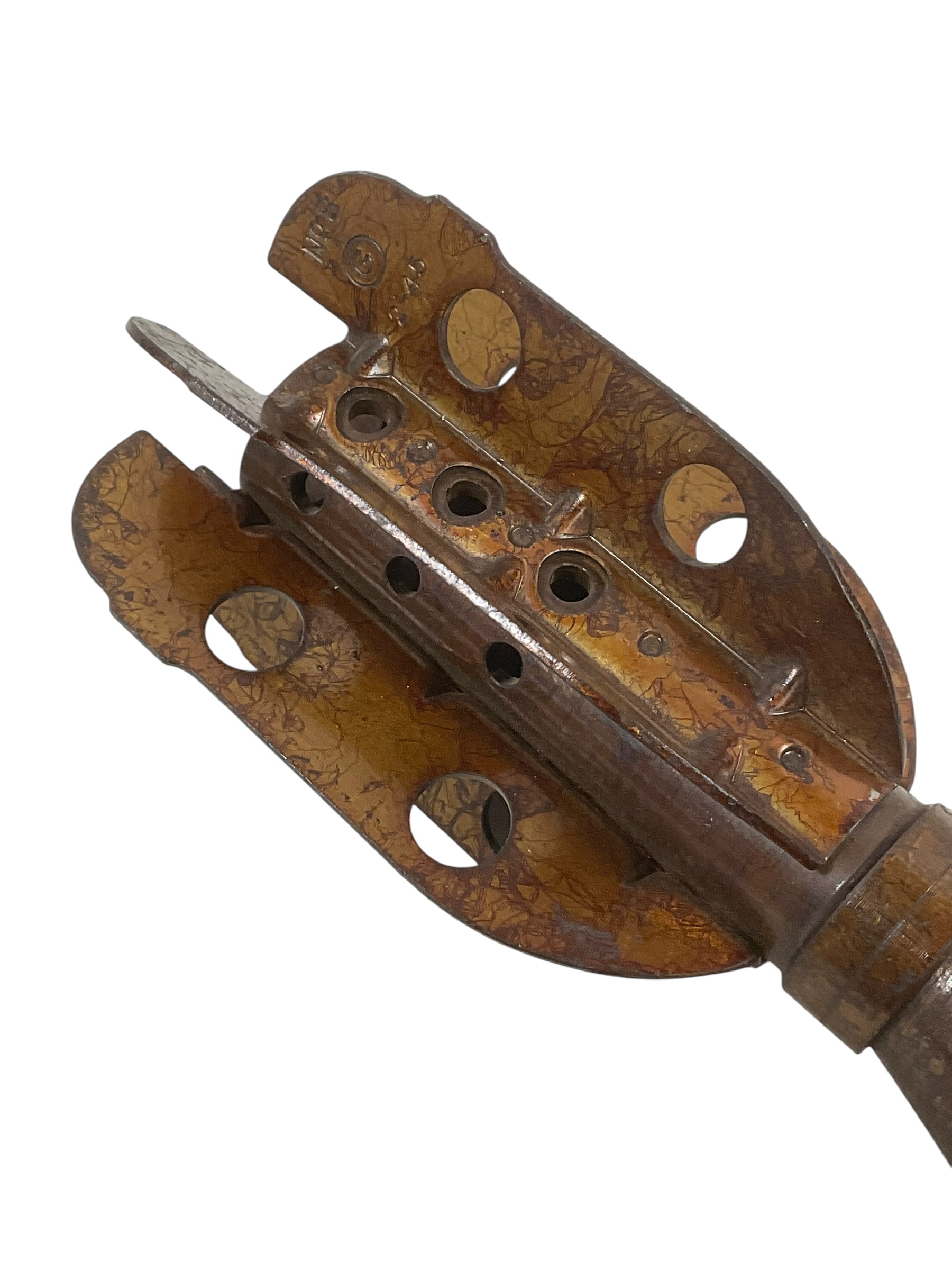 WW2 British 3 Inch Mortar Round INERT Broad Arrowed Dated 1945 WW2 British 3 Inch Mortar Round INERT Broad Arrowed Dated 1945