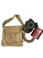 WW2 Canadian Army Respirator In Bag C Broad Arrowed Named