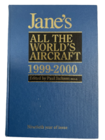 US British German Jane's All the World's Aircraft 1999-2000 Used Hardcover Reference Book