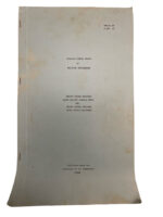 Canadian Forces School of Military Engineering US Water Quality and Supply Equipment Used Softcover Reference Book