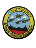 German Eurocopter Military Helicopter Support Patch