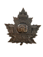 WW1 Canadian CEF 68th Battalion Cap Badge