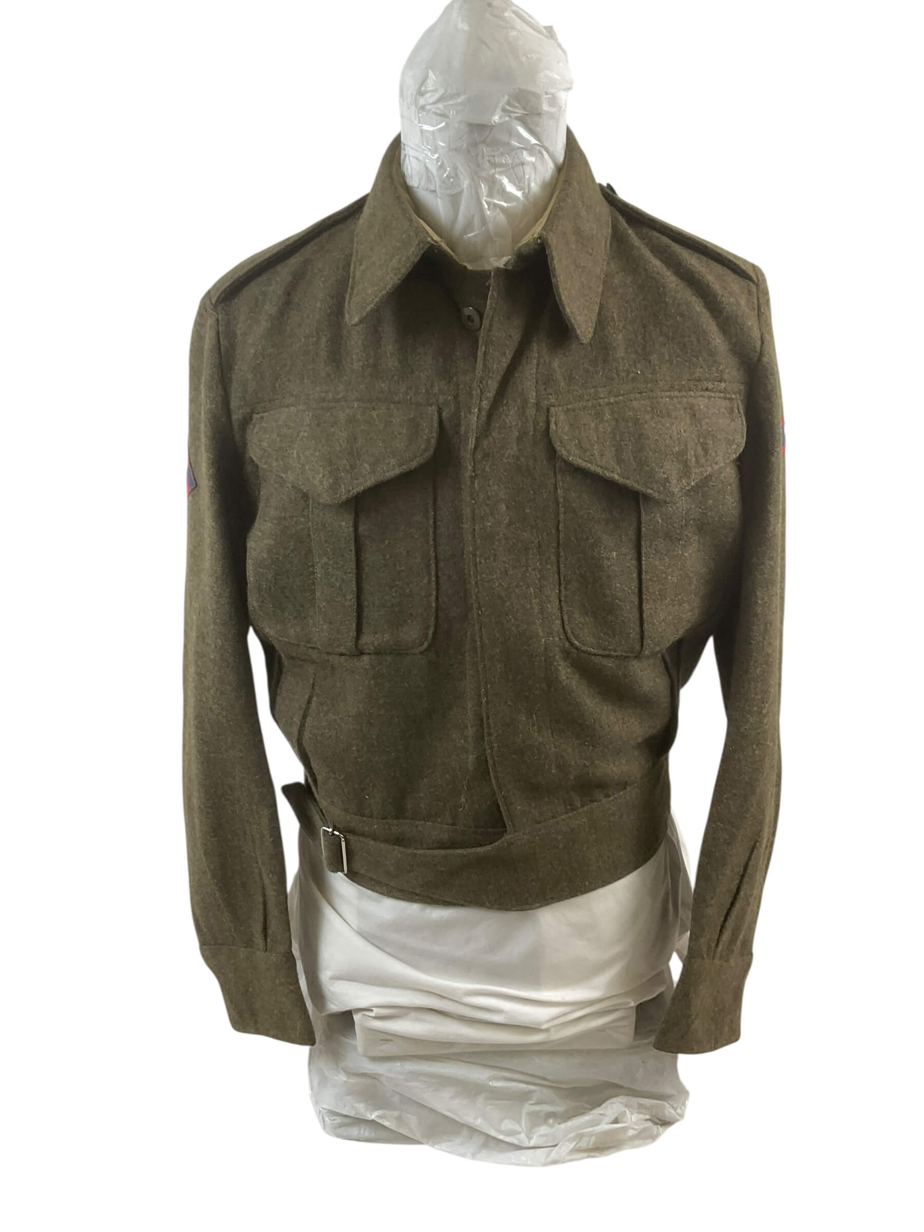 WW2 Canadian Army Battledress Jacket and Trousers Size 10 Dated 1945 WW2 Canadian Army Battledress Jacket and Trousers Size 10 Dated 1945