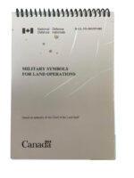 Canadian Forces Military Symbols for Land Operations Used Softcover Reference Book