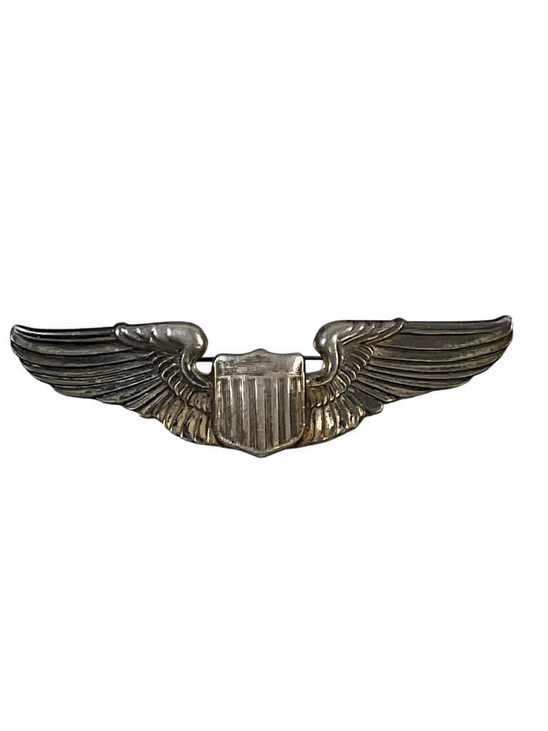 WW2 US USAF Pilots Wings Maker Gems Co Sterling Silver WW2 US USAF Pilots Wings Maker Gems Co Sterling Silver