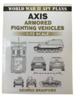 WW2 German Hungarian Romanian Axis Armored Fighting Vehicles AFV Plans Used Softcover Reference Book