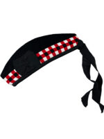 British Scottish Highland Diced Glengarry Cap Hat 7 1/4
