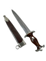 WW2 German SA Dagger With Scabbard Maker J.P. Sauer and Sohn