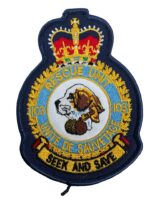 Canadian Forces 103 Squadron Heraldic Colour Crest Patch Vintage