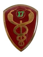 South African 17 Military Hospital Shoulder Flash Badge South African 17 Military Hospital Shoulder Flash Badge