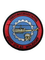 West German Air Base Holzdorf LTGRP LTG 62 Helicopter Supply Squadron Patch