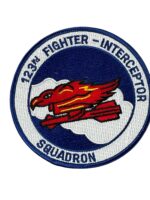 US USAF 123rd Fighter-Interceptor Squadron Patch
