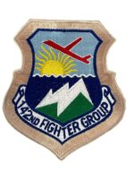US USAF 142nd Fighter Group Squadron Patch