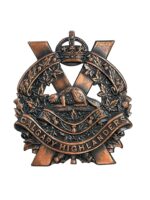 WW2 Canadian Calgary Highlanders Cap Badge