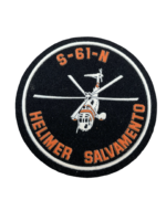 Spanish Maritime Safety and Rescue S-61-N Hemer Salvamento Helicopter Patch