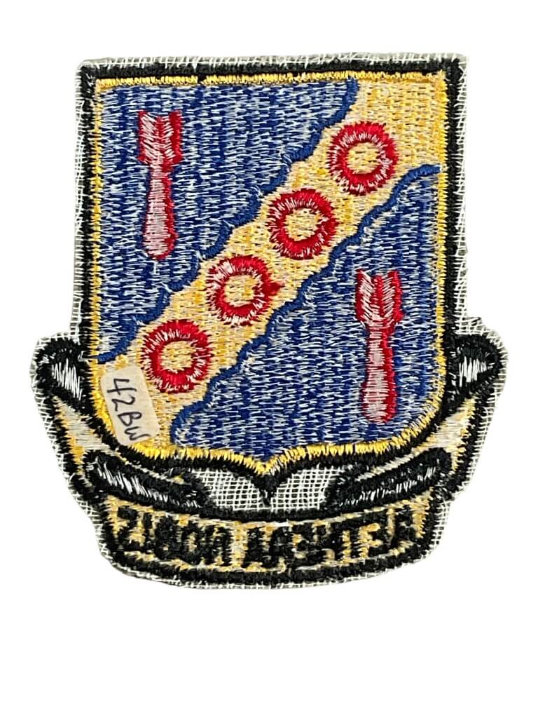 US USAF 42nd Bombardment Wing Patch US USAF 42nd Bombardment Wing Patch