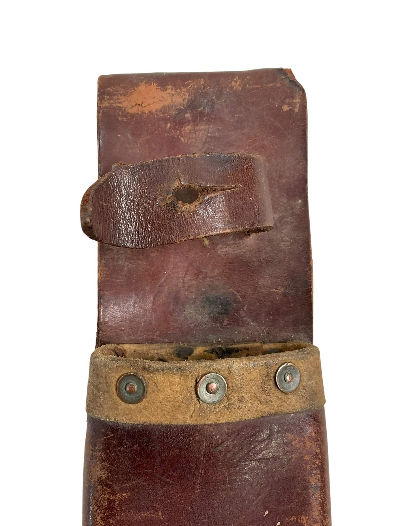 WW2 Canadian Machete Dated 1943 With 1941 Dated Leather Scabbard WW2 Canadian Machete Dated 1943 With 1941 Dated Leather Scabbard