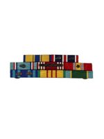 US 8 Place Military Medal Decoration Honors Ribbon Bar