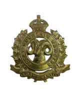 WW2 Canadian Rocky Mountain Rangers Cap Badge