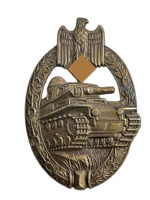 WW2 German Panzer Assault Badge Maker AS Adolf Scholze