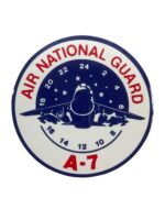 US USAF Air National Guard A-7 Sticker US USAF Air National Guard A-7 Sticker