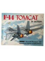 US USN Navy F-14 Tomcat in Action Squadron Signal Aircraft No 105 Used Softcover Reference Book