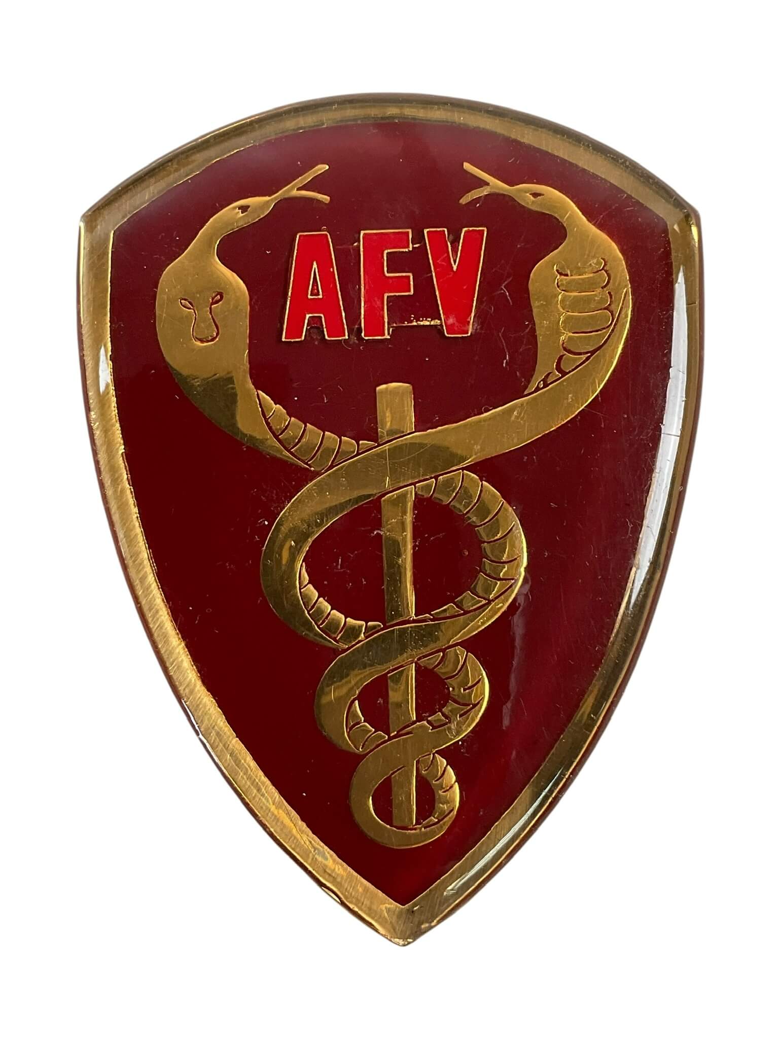 South African AFV Medical Evacuation Unit Shoulder Flash Badge South African AFV Medical Evacuation Unit Shoulder Flash Badge