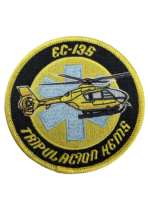 Spanish EC-135 Tripulacion HEMS Helicopter Emergency Medical Services Patch