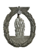 WW2 German Kriegsmarine Minesweeper Badge Marked RK Rudolf Karneth and Sohne
