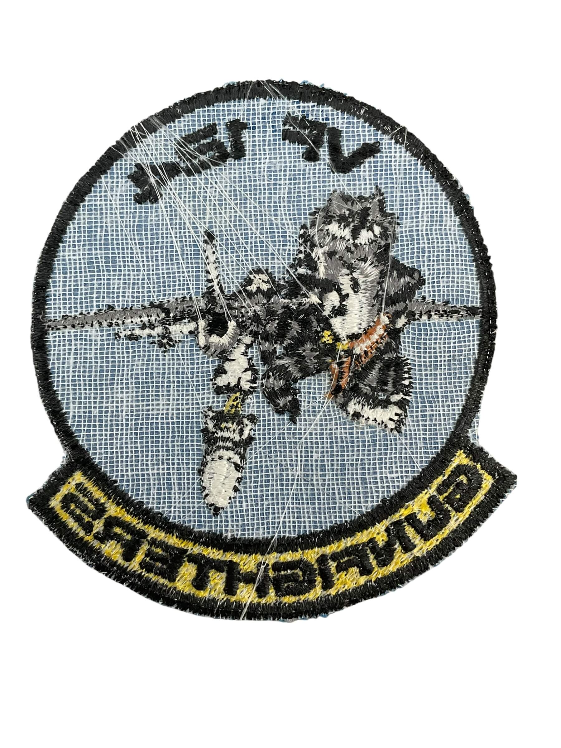 US USN Navy F-14 Tomcat VF-124 Gunfighters Squadron Patch US USN Navy F-14 Tomcat VF-124 Gunfighters Squadron Patch