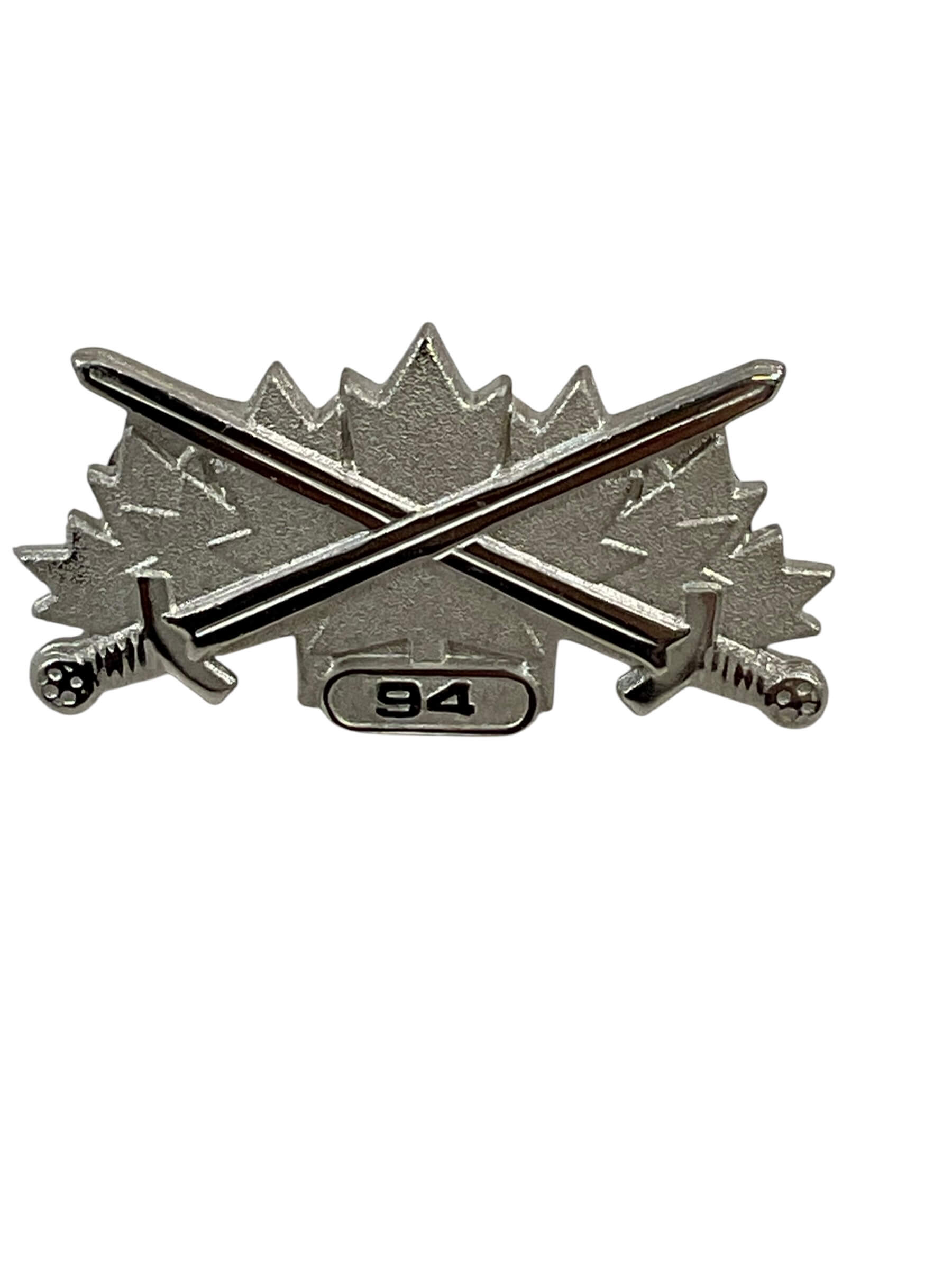 Canadian Forces Silver Warrior Qualification Badge 1994 Canadian Forces Silver Warrior Qualification Badge 1994