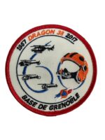 French Civil Security Grenoble Base Dragon 38 60th Anniversary Patch