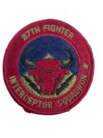 US USAF 87th Fighter Interceptor Squadron Patch