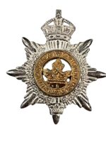 WW2 Canadian Middlesex and Huron Regiment Officer's Cap Badge
